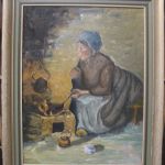 493 6633 Oljemålning